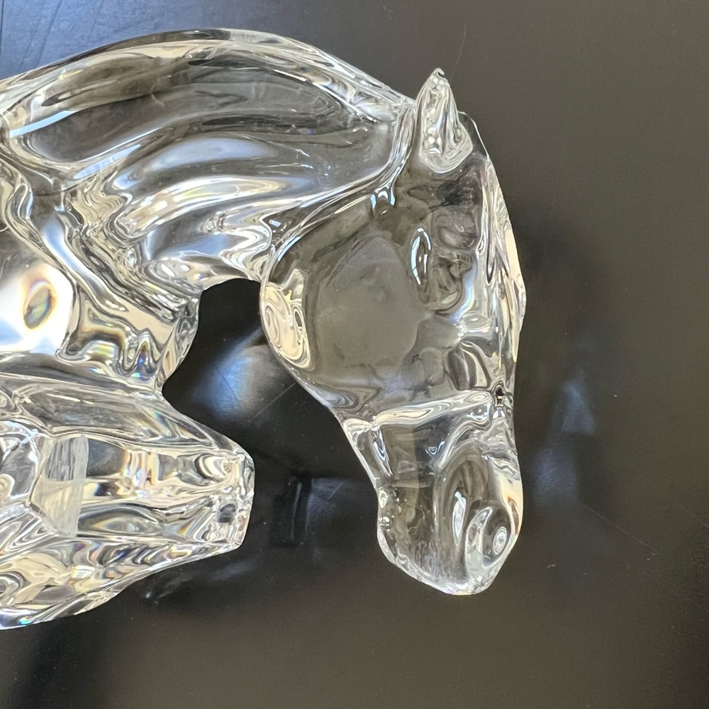BACCARAT Cheval Jumping Horse Racing Derby Home Decor #0NN04 Made in France - Picture 4 of 12